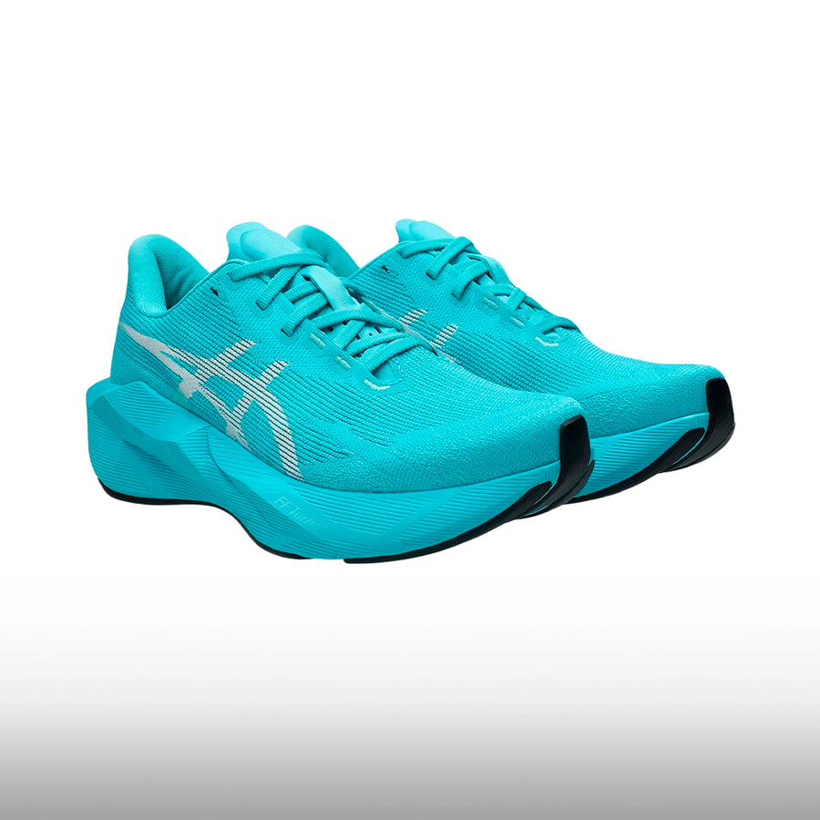 Asics Novablast 6 Mujer Energy Aqua White