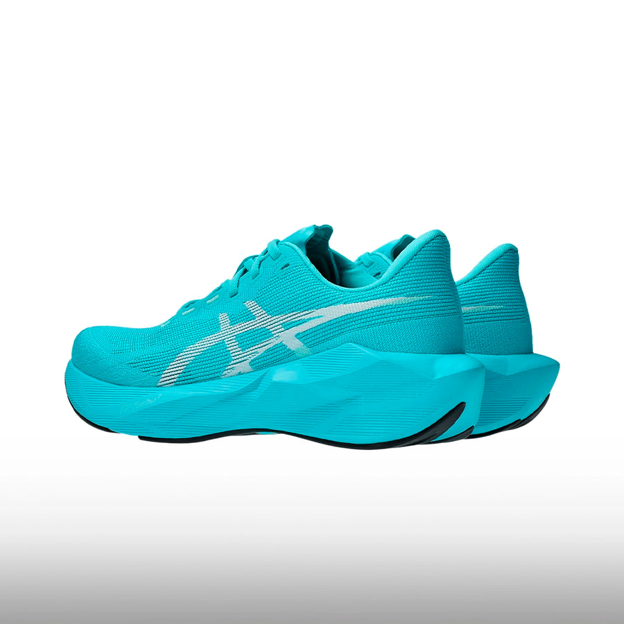 Asics Novablast 6 Mujer Energy Aqua White