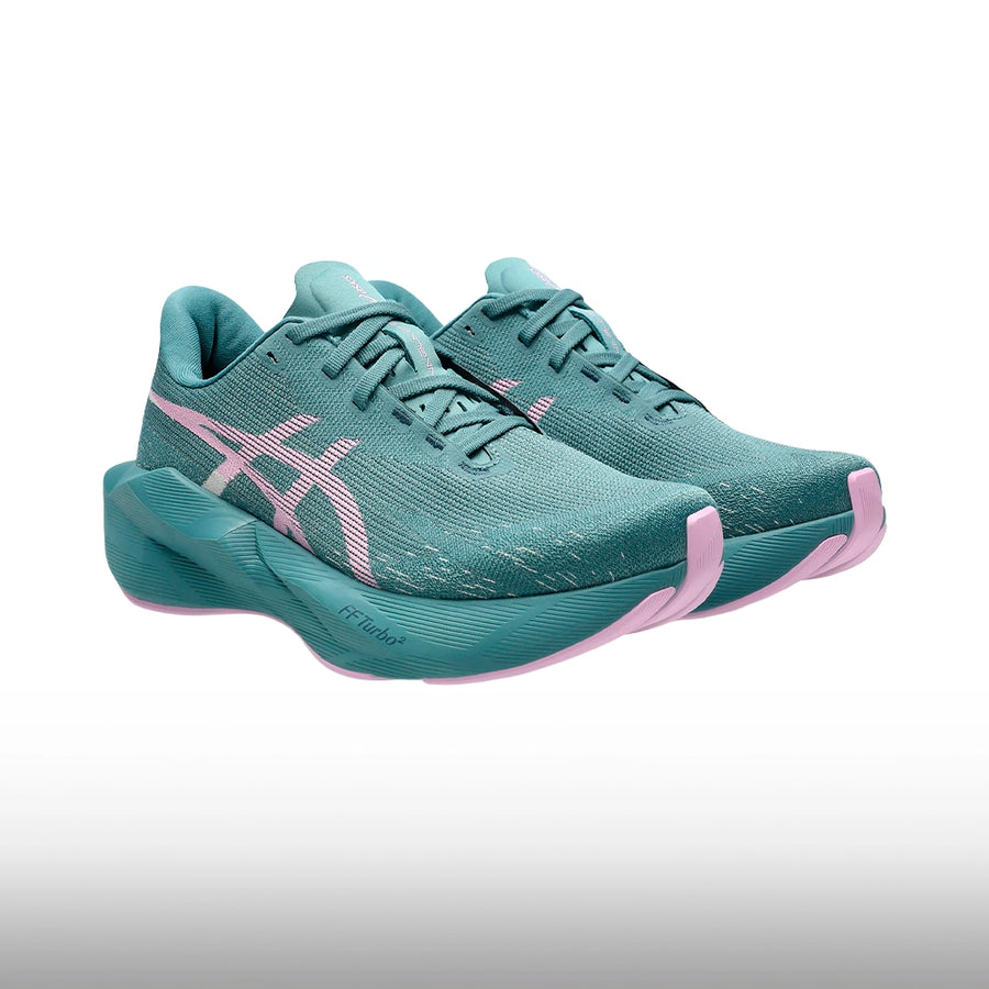 Asics Novablast 6 Mujer Foggy Teal Hazy Lilac