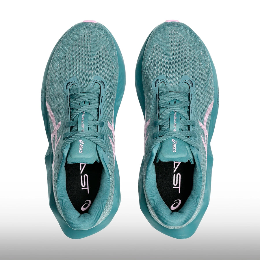 Asics Novablast 6 Mujer Foggy Teal Hazy Lilac