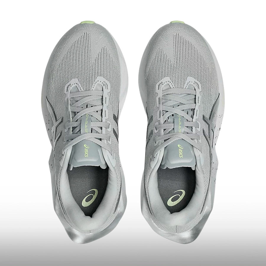 Asics Novablast 6 Mujer Platinum Glow Green