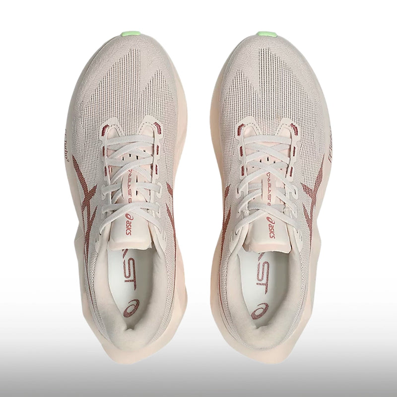 Asics Novablast 6 Mujer Rose Dust Illuminate Yellow