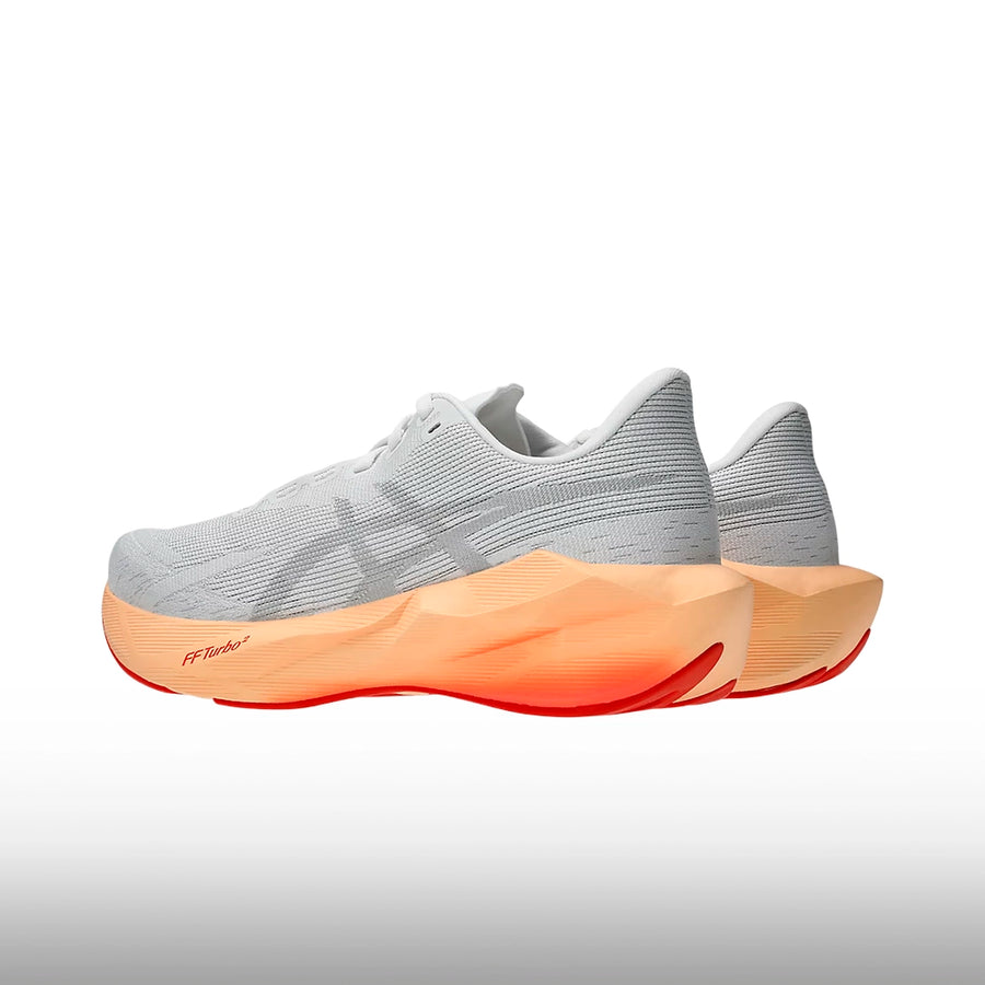 Asics Novablast 6 Mujer White Vivid Coral