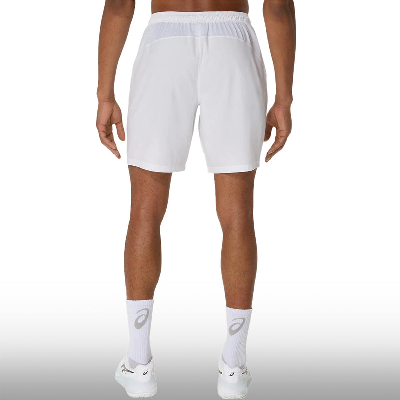 Asics Pantaloneta Court 9in Hombre Brilliant White