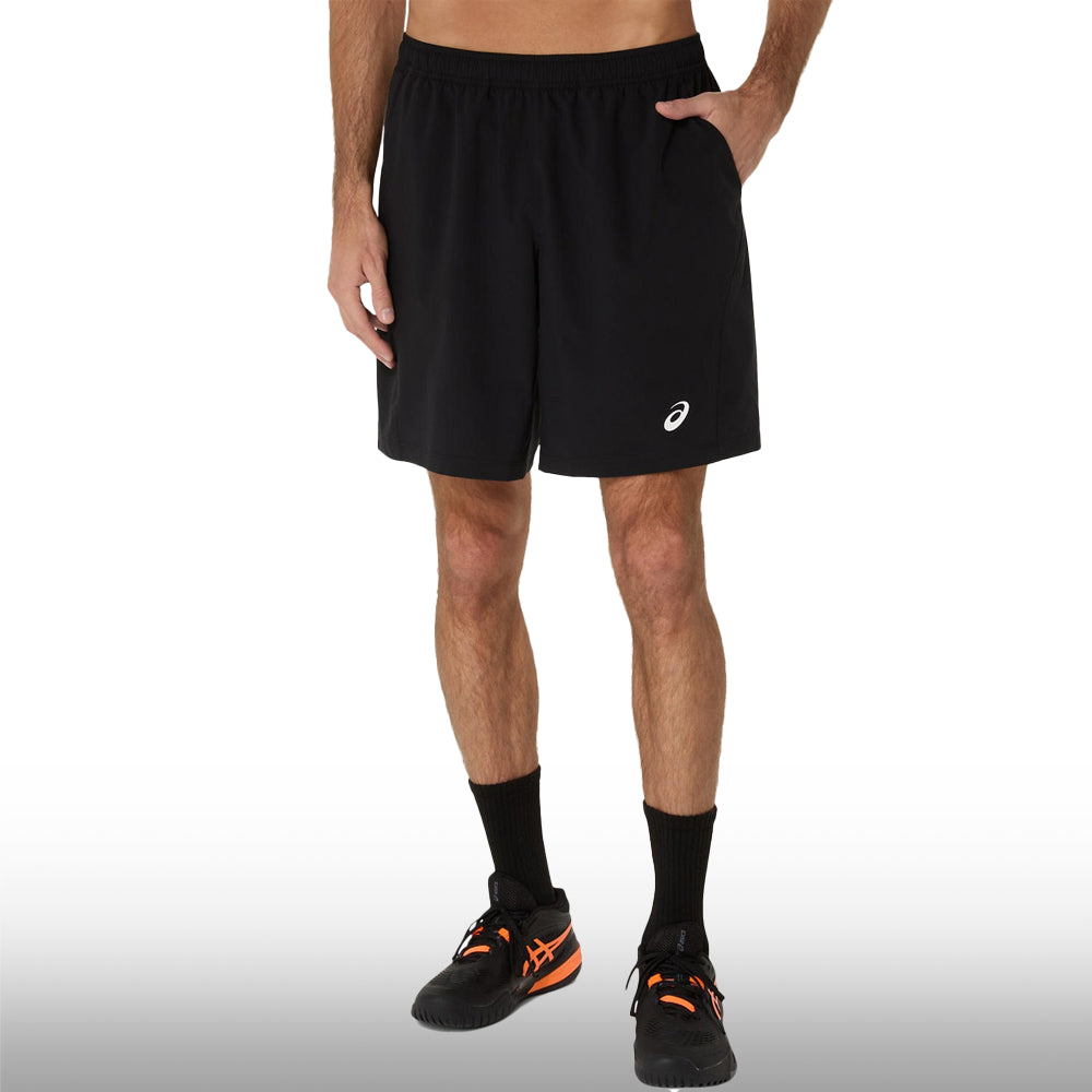 Asics Pantaloneta Court 9in Hombre Performance Black