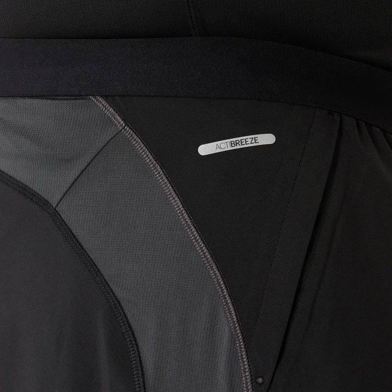 Asics Pantaloneta Road 2N1 5IN Hombre Graphite Grey