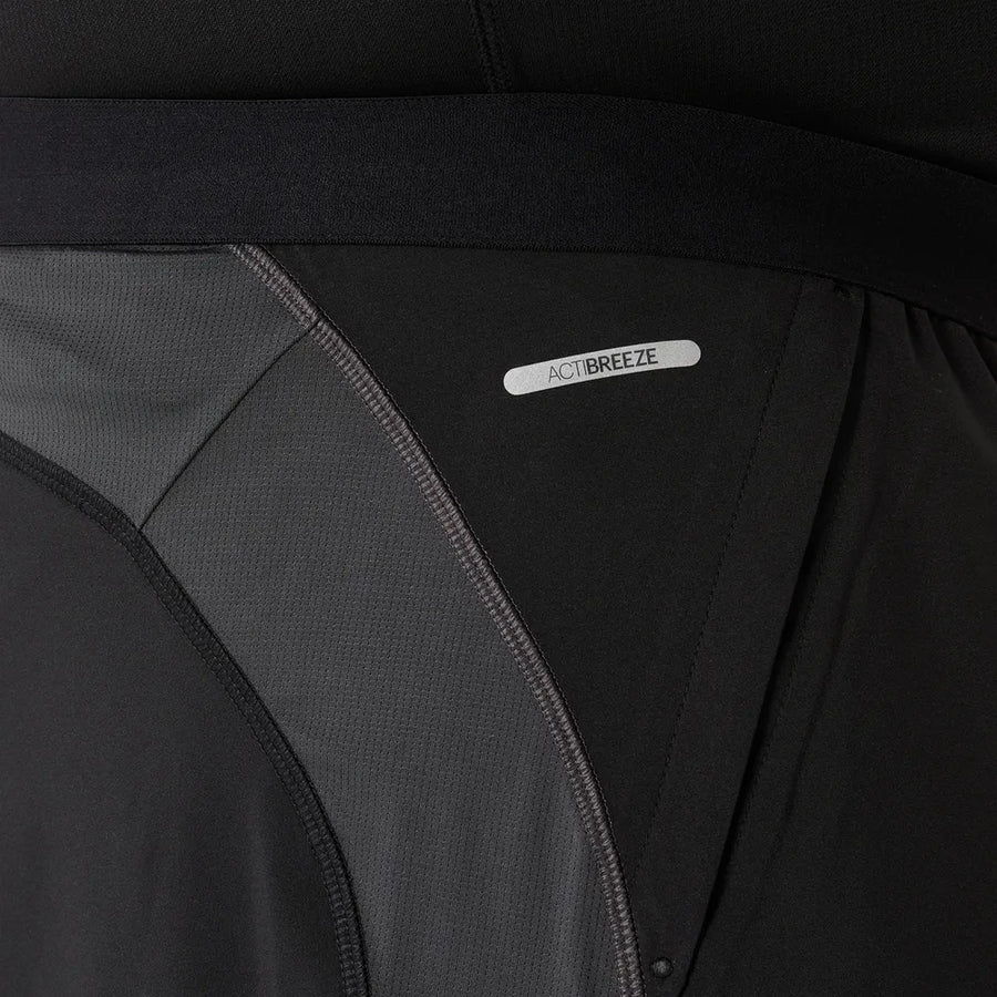 Asics Pantaloneta Road 2N1 5IN Hombre Graphite Grey
