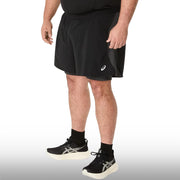 Asics Pantaloneta Road 2N1 5IN Hombre Graphite Grey