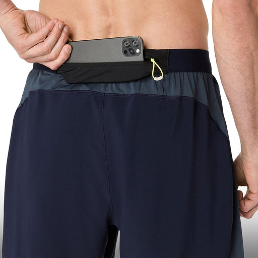 Asics Pantaloneta Road 2N1 7in Hombre Midnight