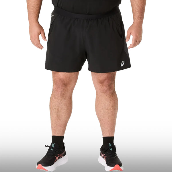 Asics Pantaloneta Road 5 Pulgadas Hombre Performance Black
