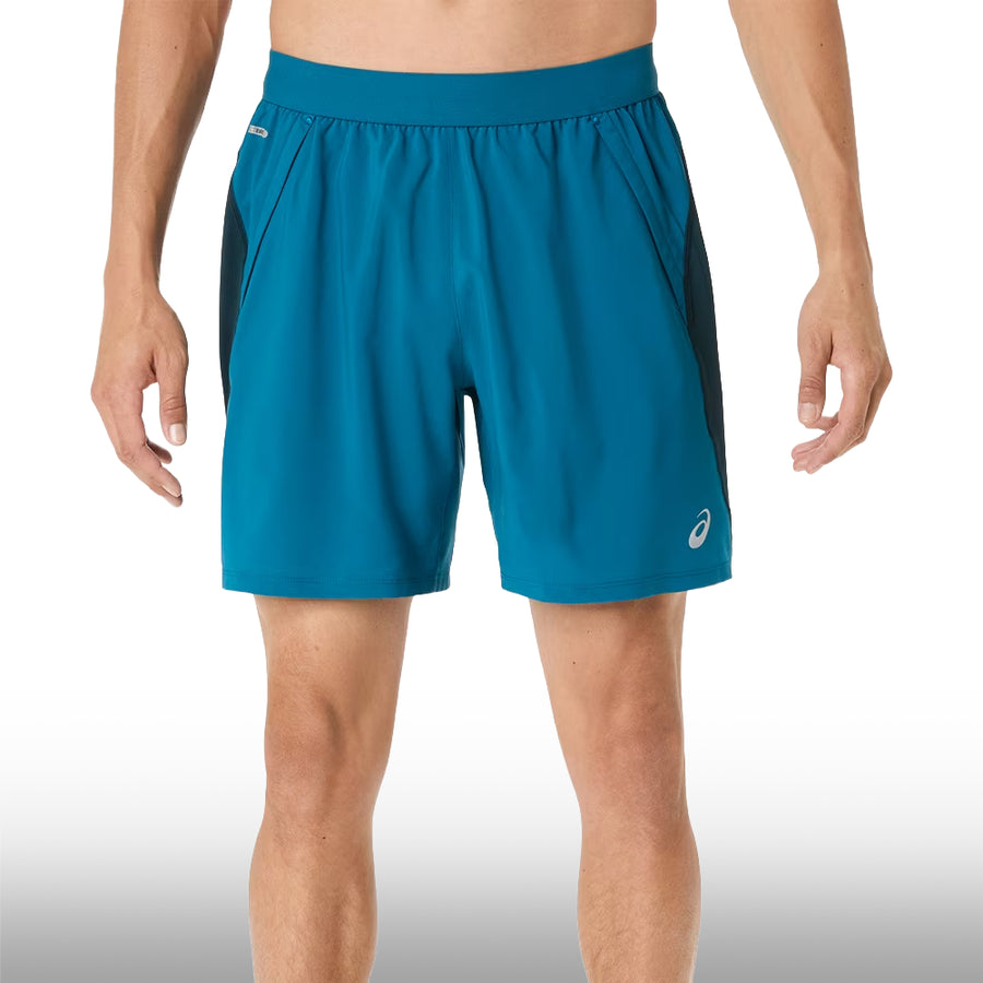 Asics Pantaloneta Road 7In Hombre Tranquil Teal Dark Teal