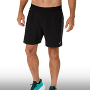 Asics Pantaloneta Road 7 Pulgadas Hombre Performance Black