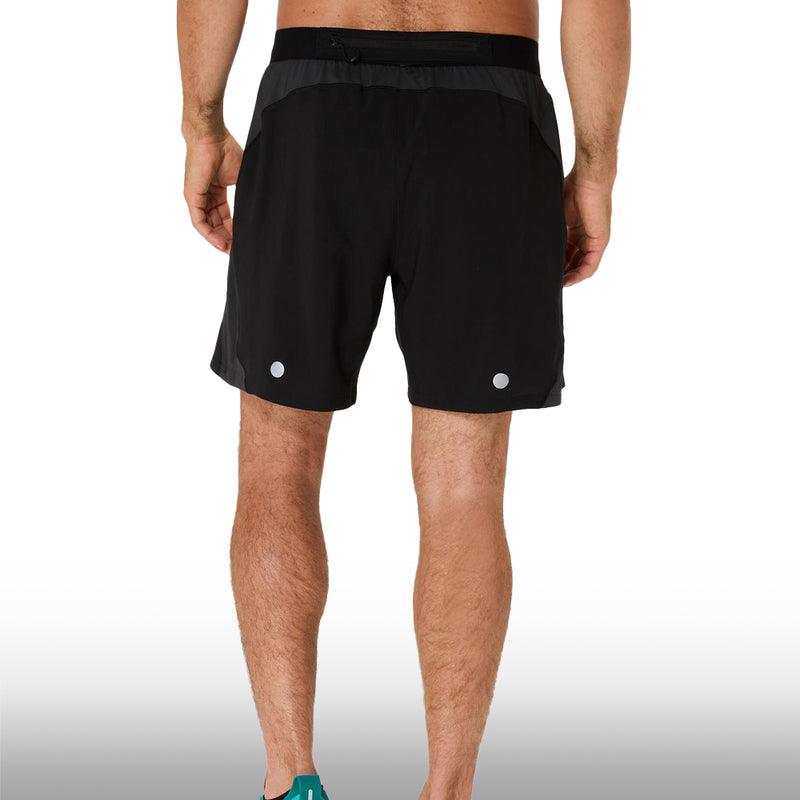 Asics Pantaloneta Road 7 Pulgadas Hombre Performance Black