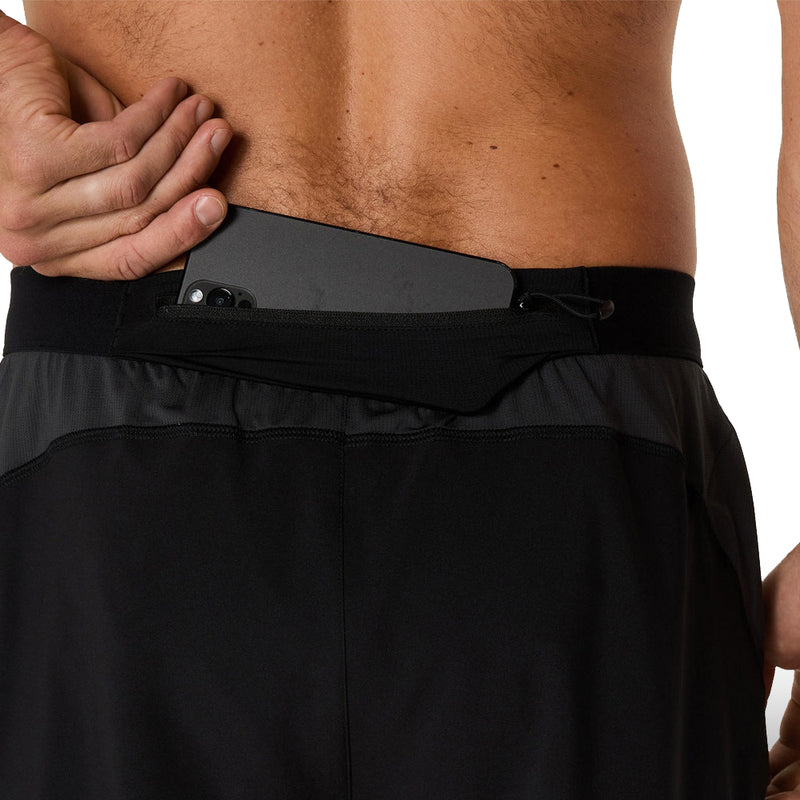 Asics Pantaloneta Road 7 Pulgadas Hombre Performance Black