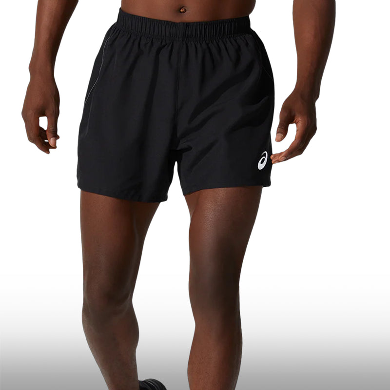 Asics Pantaloneta Silver 5IN Hombre Performance Black Graphite Grey