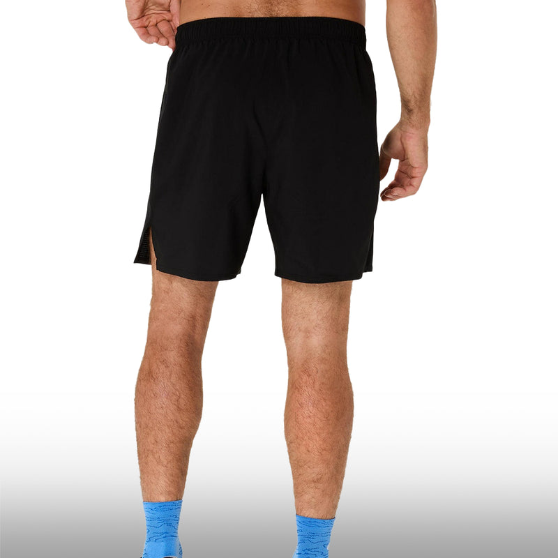 Asics Pantaloneta Silver 7in Hombre Performance Black