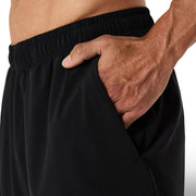 Asics Pantaloneta Spiral Embroidery Woven 7in Hombre Performance Black