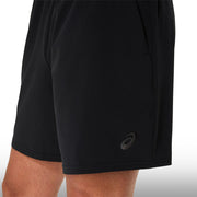 Asics Pantaloneta Spiral Embroidery Woven 7in Hombre Performance Black