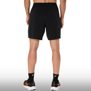 Asics Pantaloneta Spiral Embroidery Woven 7in Hombre Performance Black