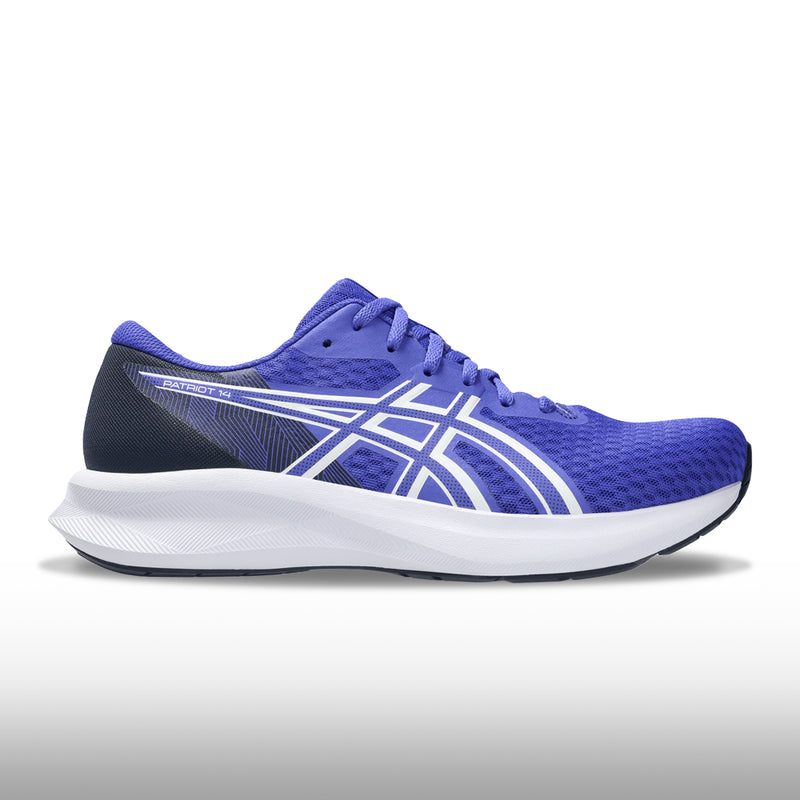 Asics Patriot 14 Hombre Cobalt Burst White