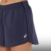 Asics Short Icon 4 Pulgadas Mujer Indigo Fog