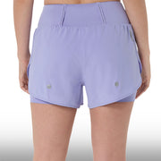 Asics Short Road 2‑N‑1  3.5In  Mujer Bluebell Bluebell