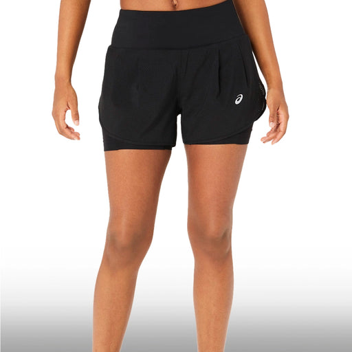 Asics Short Road 2‑N‑1  3.5In  Mujer Performance Black