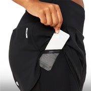 Asics Short Road 2‑N‑1  3.5In  Mujer Performance Black