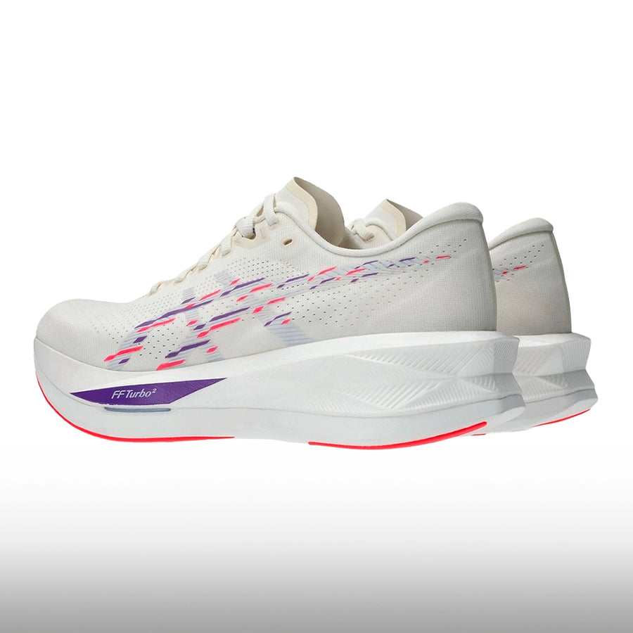 Talón Asics Sonicblast Hombre Cream Blue refuerzo posterior