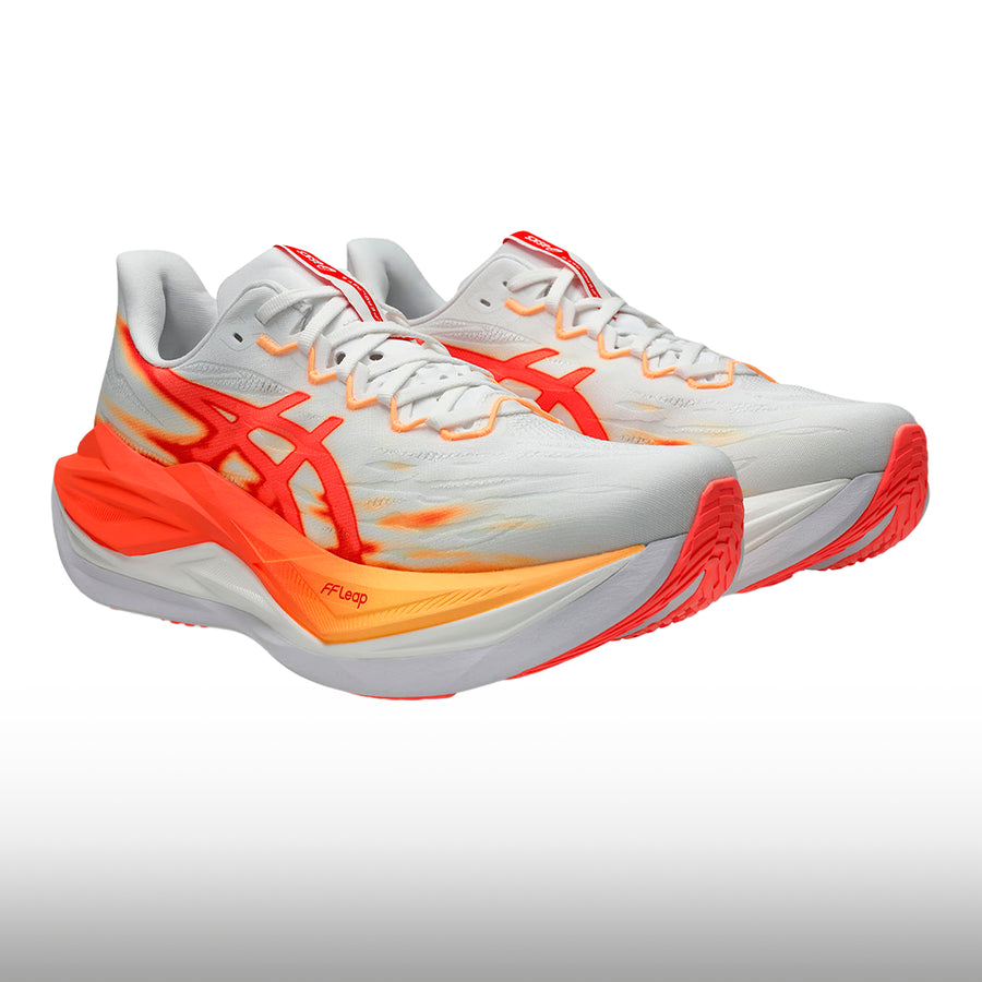 Asics Superblast 3 Unisex White Orange Glow
