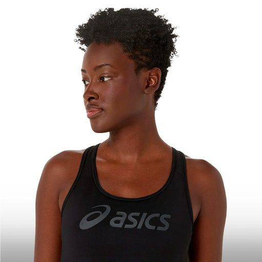 Asics Top Essential Asics Logo Padless Bra Performance Black