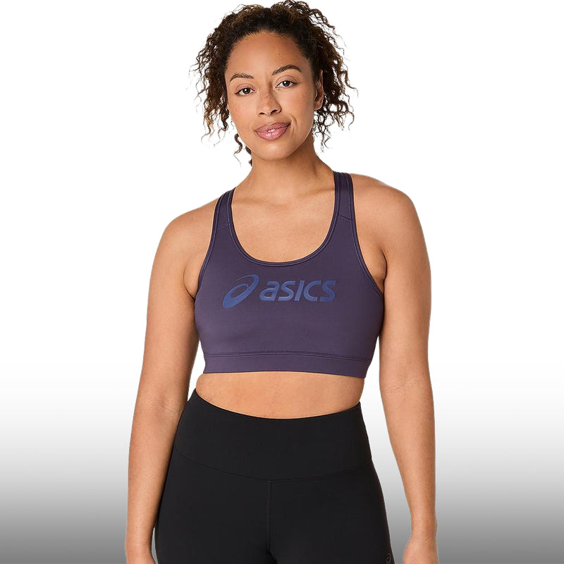 Asics Top Essential Logo Padded Mujer Indigo Fog