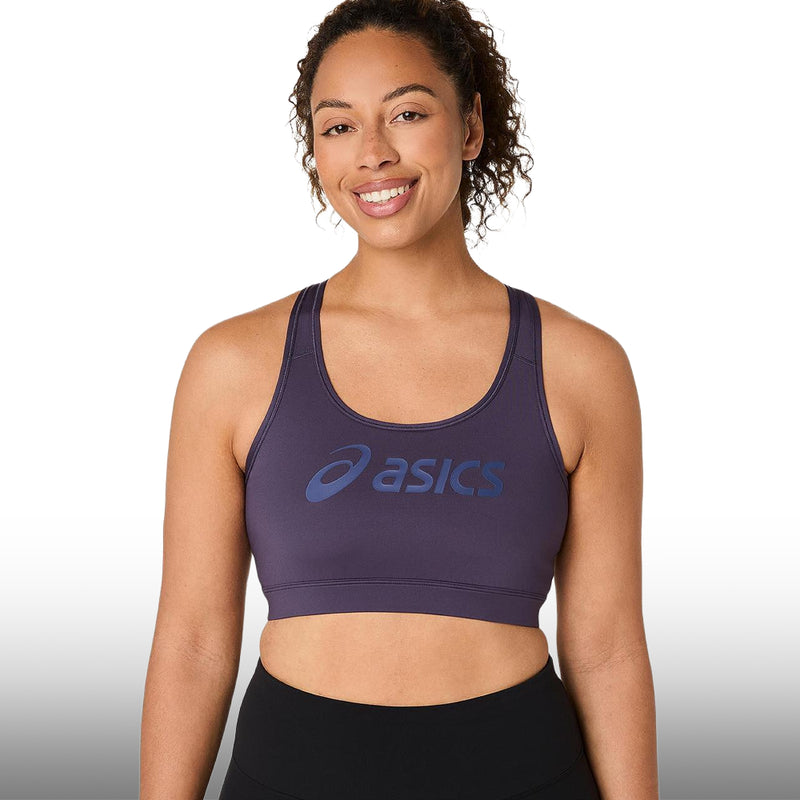 Asics Top Essential Logo Padded Mujer Indigo Fog