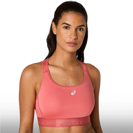 Asics Top Road Compression Bra Mujer Dark Pink Clay