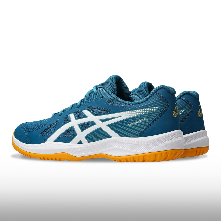 Asics Upcourt 6 Hombre Dark Teal White