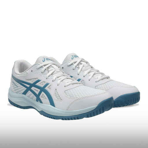 Asics Upcourt 6 Hombre White Saba Blue