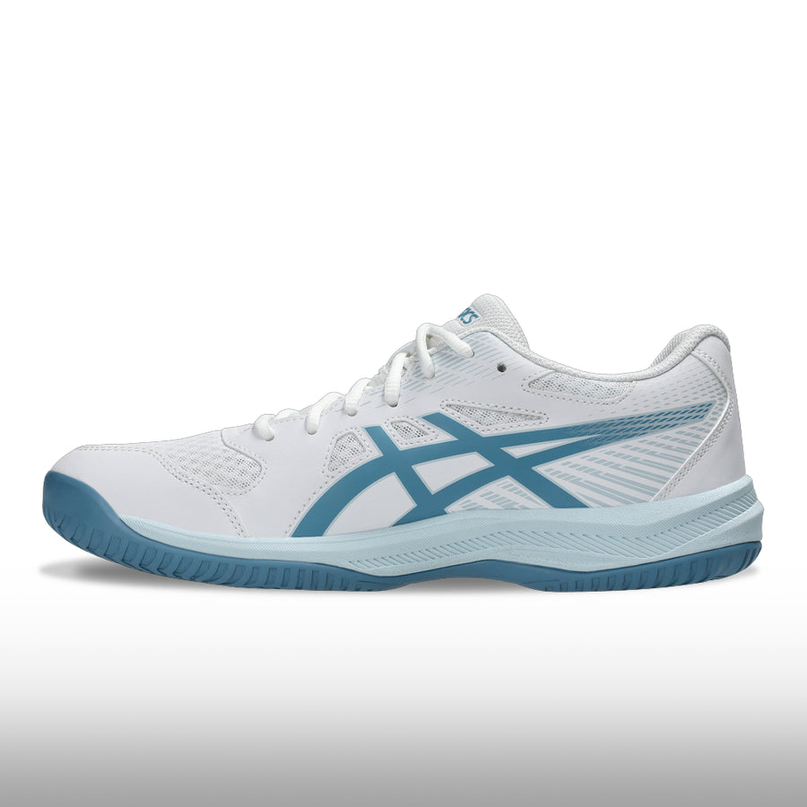 Asics Upcourt 6 Hombre White Saba Blue