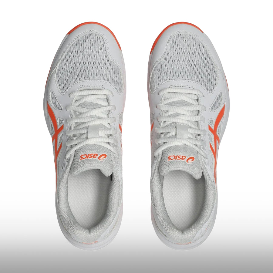 Asics Upcourt 6 Mujer White Vivid Coral