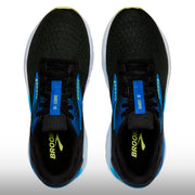 Brooks Ghost 16 Hombre Black Cobalt Neo Yellow