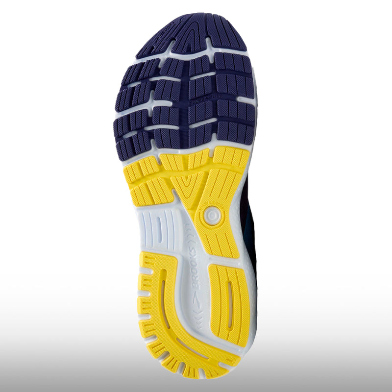 Brooks Ghost 16 Hombre Blue Bonnie Yellow