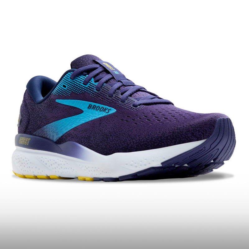 Brooks Ghost 16 Hombre Blue Bonnie Yellow