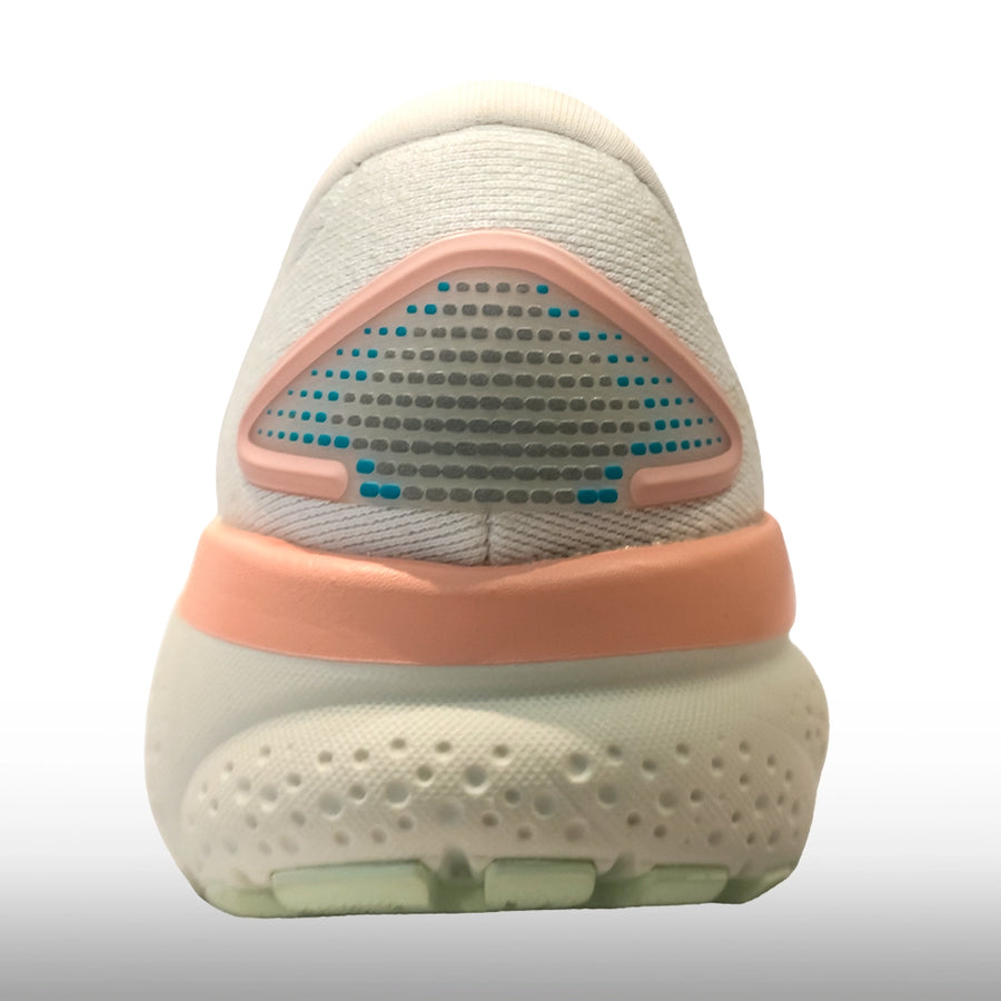 Brooks Ghost 16 Mujer White Oyster Lava