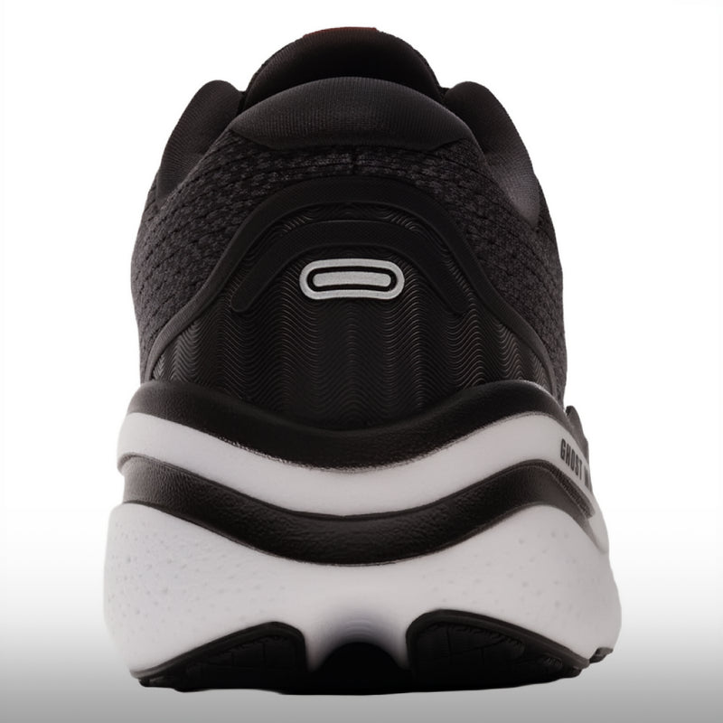 Brooks Ghost Max 2 Hombre Black Fiery Red