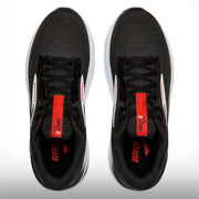 Brooks Ghost Max 2 Hombre Black Fiery Red