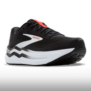 Brooks Ghost Max 2 Hombre Black Fiery Red
