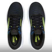 Brooks Ghost Max 3 Hombre Black Navy Acid Lime