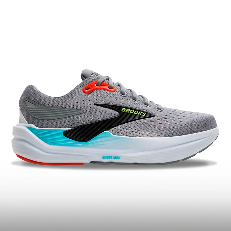 Brooks Ghost Max 3 Hombre Primer Grey Antarctica Red