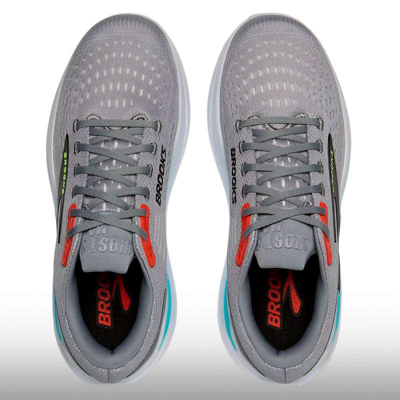 Brooks Ghost Max 3 Hombre Primer Grey Antarctica Red