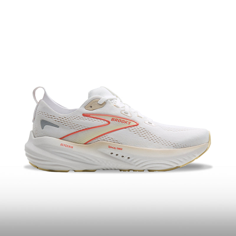 Brooks Glycerin 22 Mujer White Limpet Shell