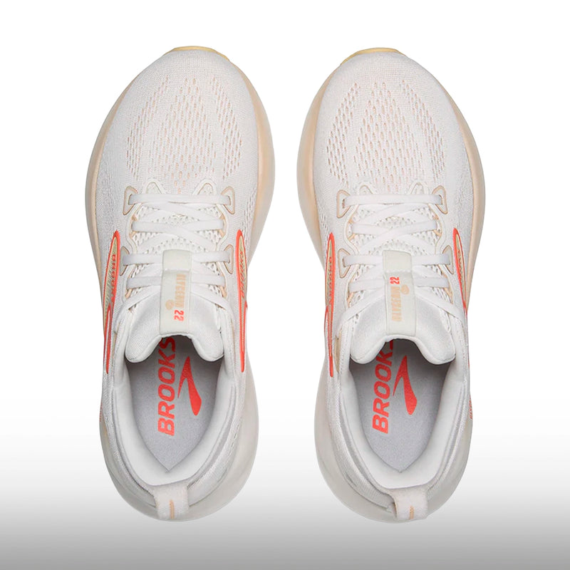 Brooks Glycerin 22 Mujer White Limpet Shell